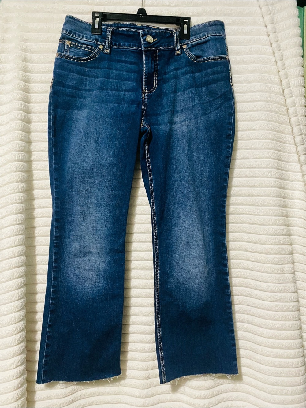 Raw Hem Wrangler Retro Pink Series  Mid Rise Bootcut Womens
